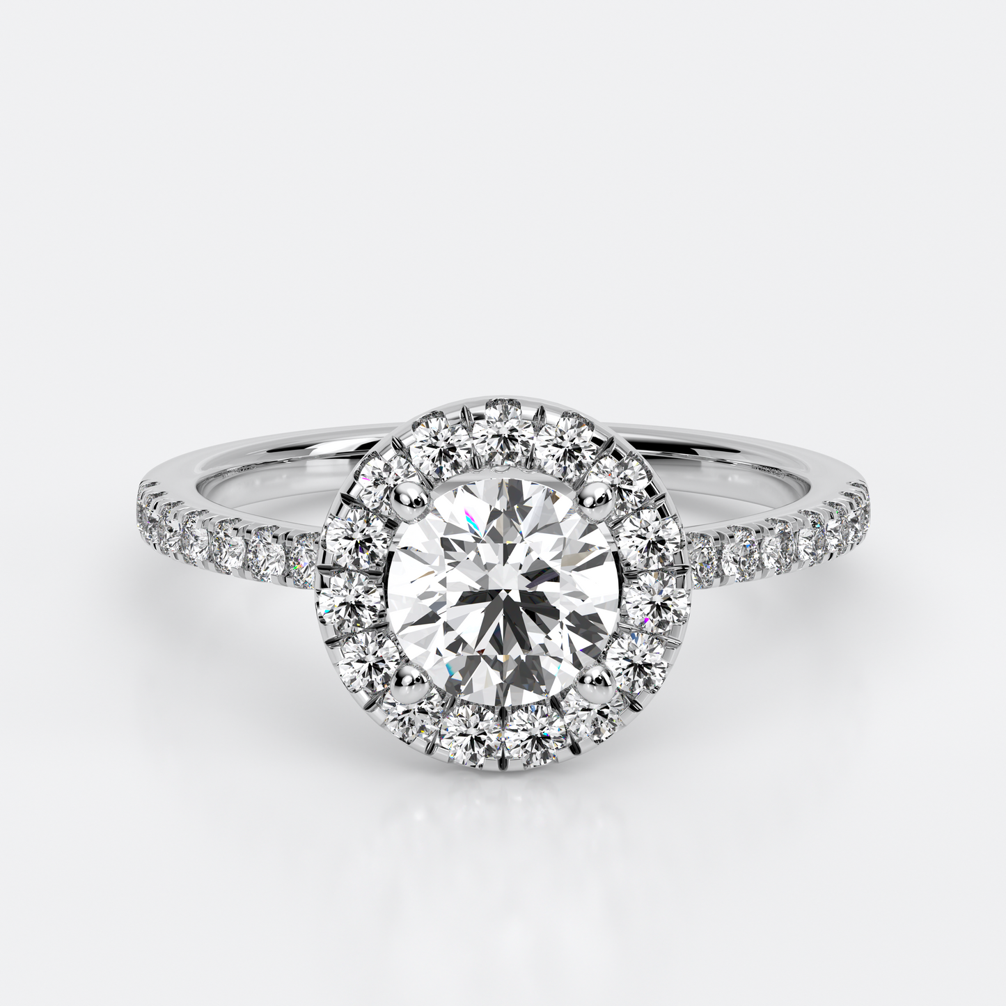 Stella Radiante Halo Ring